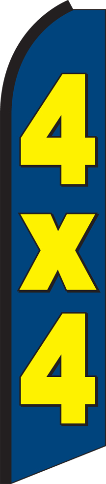 4X4 Swooper Flag