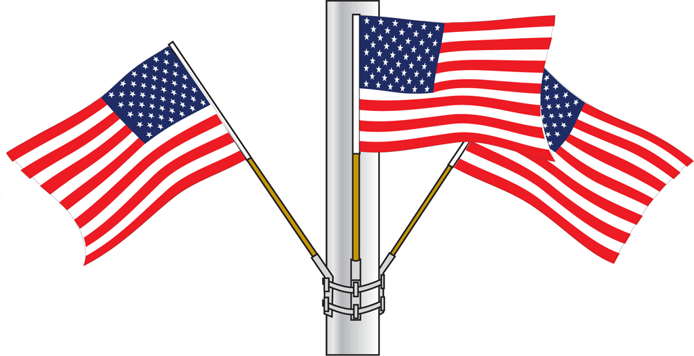 American Flag Cluster Sets without Hardware