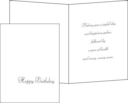 Happy Birthday Cards (HB)