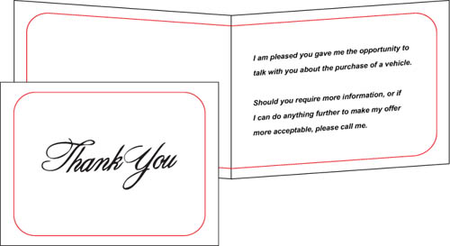 New Appraisal Follow-Up Cards