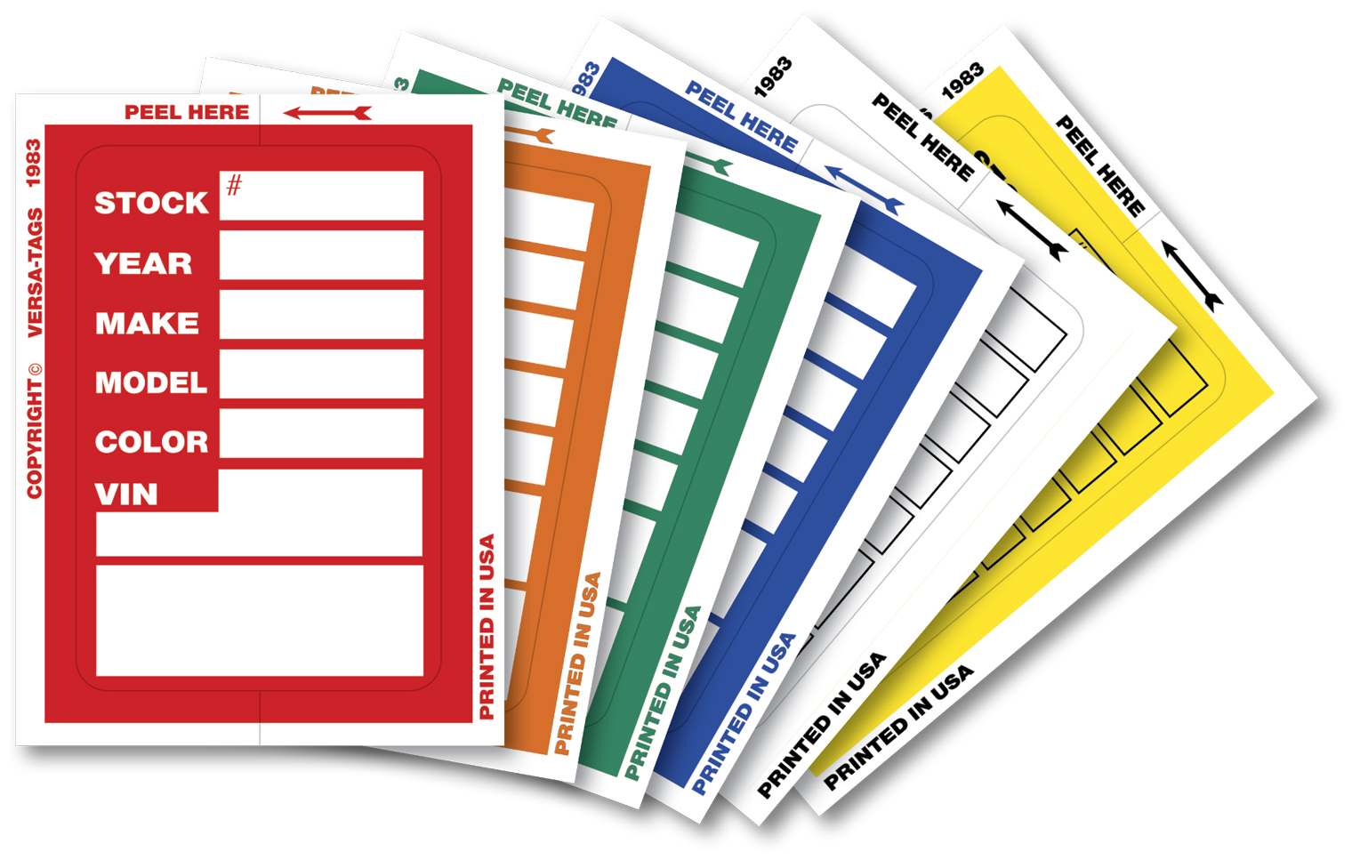 KLR-BAK Window Stickers (Pkg of 100)