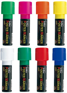 Wide Tip Windshield Markers