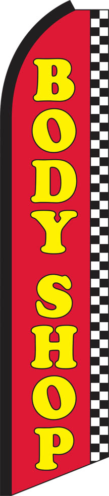 Body Shop Swooper Flag