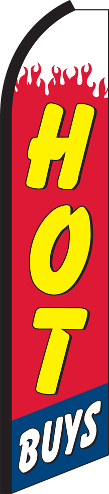 Hot Buys Swooper Flag