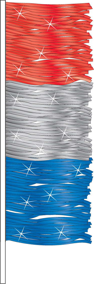 Metallic Antenna Fringe(Sold by the Dozen)