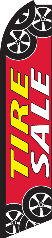Tire Sale Swooper Flag