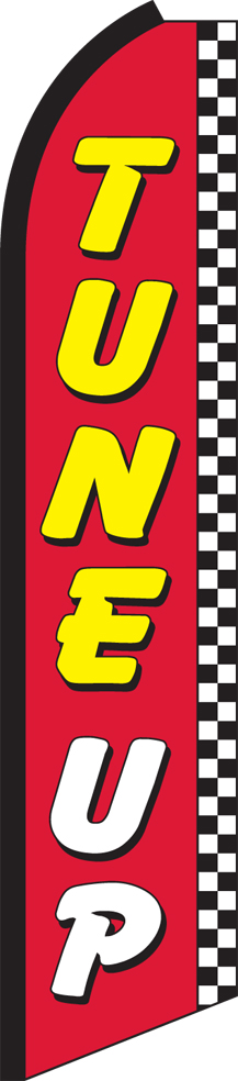 Tune Up Swooper Flag