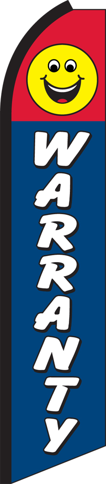 Warranty Swooper Flag